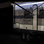 2019 KZ RV Sportsmen SE 230BHSE Travel Trailer Exterior Awning