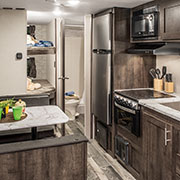 2019 KZ RV Sportsmen SE 230BHSE Travel Trailer Kitchen