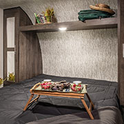 2019 KZ RV Sportsmen SE 240FBSE Travel Trailer Bed