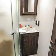 2019 KZ RV Sportster 280TH Fifth Wheel Toy Hauler Bathroom