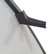 2019 KZ RV Sportster 321THR13 Travel Trailer Toy Hauler Exterior Rain Spout