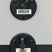 2019 KZ RV Sportster 321THR13 Travel Trailer Toy Hauler Exterior TV Hookup