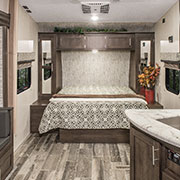 2019 KZ RV Sportster 321THR13 Travel Trailer Toy Hauler Bed