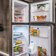 2019 KZ RV Sportster 321THR13 Travel Trailer Toy Hauler Refrigerator