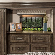 2019 KZ RV Sportster 343TH11 Fifth Wheel Toy Hauler Bedroom Drawers