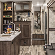 2019 KZ RV Sportster 343TH11 Fifth Wheel Toy Hauler Kitchen