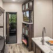 2019 KZ RV Sportster 343TH11 Fifth Wheel Toy Hauler Living Room