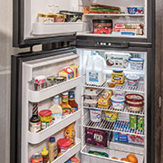 2019 KZ RV Sportster 343TH11 Fifth Wheel Toy Hauler Refrigerator