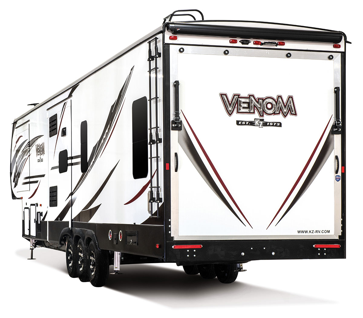 2019 Venom V4013TK Luxury Fifth Wheel Toy Hauler | KZ RV