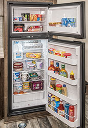 2019 KZ RV Venom V-Series V3517DK Fifth Wheel Toy Hauler Refrigerator