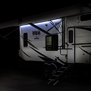 2019 KZ RV Venom V-Series V3517DK Fifth Wheel Toy Hauler Exterior Awning
