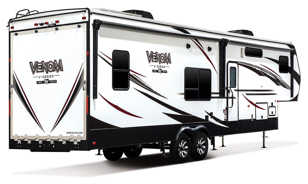 2019 Venom V-Series V3517DK Luxury Fifth Wheel Toy Hauler