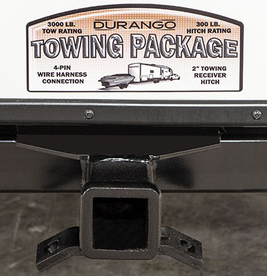 2020 KZ RV Durango Fifth Wheel Exterior Towing Package