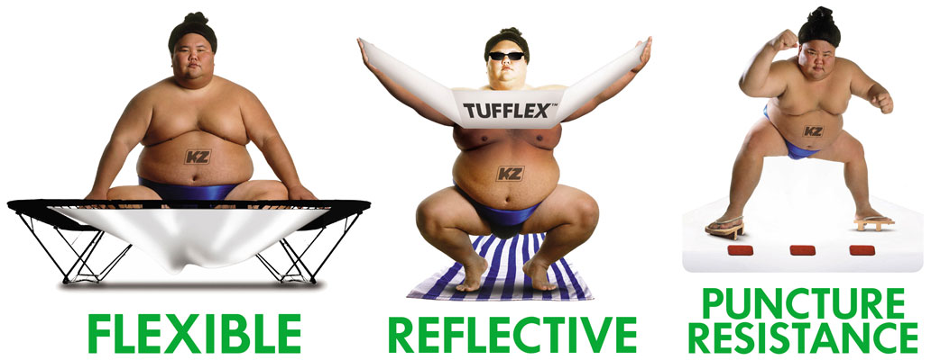 Tufflex Flexible Reflective Puncture Resistant Roofing