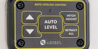 2020 KZ RV Durango Gold G382MBQ Fifth Wheel Exterior Auto Leveling Controls