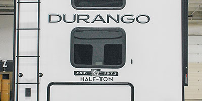 2019 KZ RV Durango Half-Ton D286BHD Fifth Wheel Exterior Rear Profile