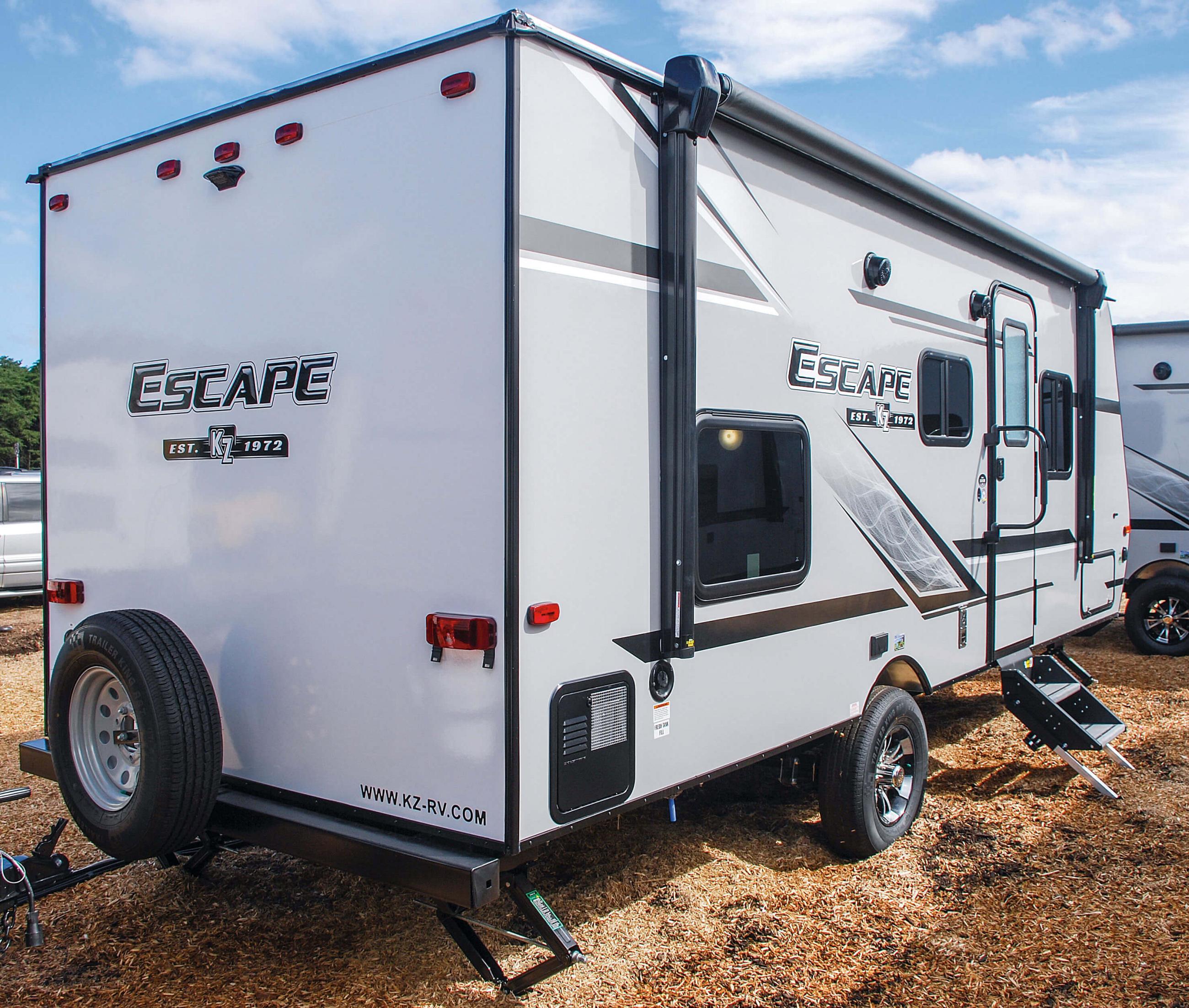 escape one travel trailer