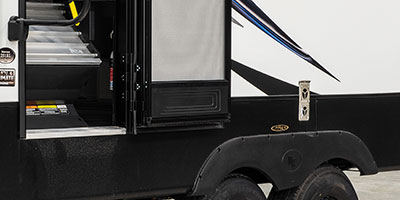 2019 KZ RV Sportsmen 251RL Fifth Wheel Exterior Steps Folded