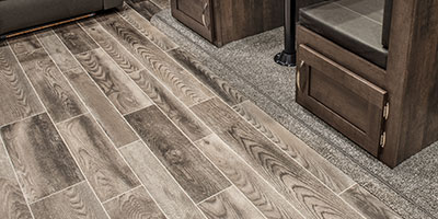 2019 KZ RV Sportsmen 251RL Fifth Wheel Dinette Storage