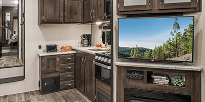 2019 KZ RV Sportsmen 251RL Fifth Wheel Kitchen