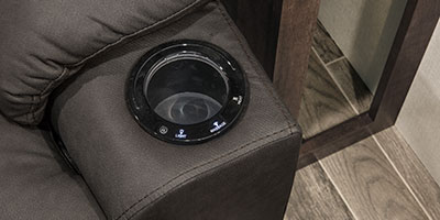 2019 KZ RV Sportsmen 251RL Fifth Wheel Theater Seating Cup Holder