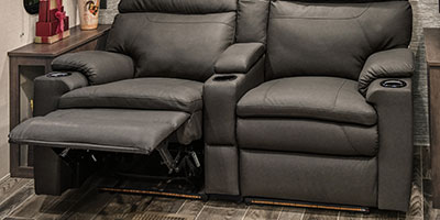 2019 KZ RV Sportsmen 251RL Fifth Wheel Theater Seating Left Reclined