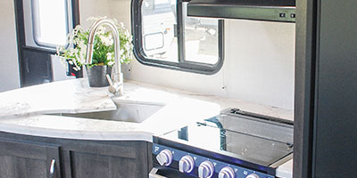 2019 KZ RV Sportsmen 302BHK Fifth Wheel Kitchen