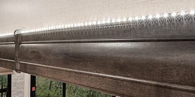 2019 KZ RV Sportsmen 303RL Fifth Wheel Living Room Overhead Light Detail