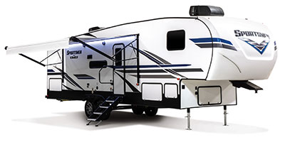 2020 KZ RV Sportsmen 292BHK Fifth Wheel Exterior Awning