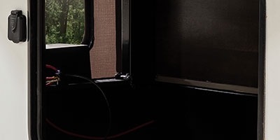 2020 KZ RV Sportsmen 292BHK Fifth Wheel Exterior Front Storage