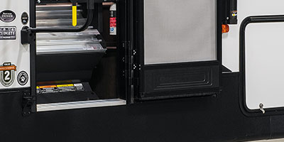 2020 KZ RV Sportsmen 292BHK Fifth Wheel Exterior Steps Folded