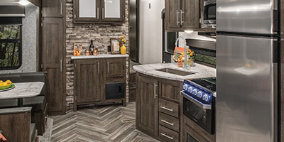 2020 KZ RV Sportsmen 292BHK Fifth Wheel Kitchen