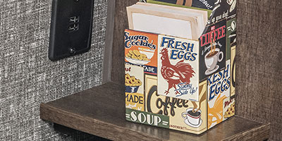 2020 KZ RV Sportsmen 292BHK Fifth Wheel Nightstand