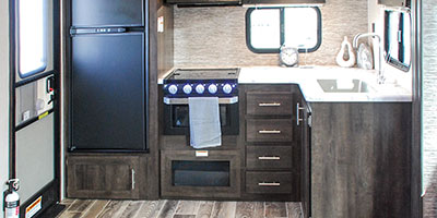 2019 KZ RV Sportsmen LE 241RKLE Travel Trailer Kitchen