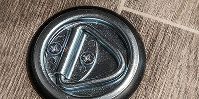 2019 KZ RV Sportsmen LE 250THLE Travel Trailer Toy Hauler Hitch Detail