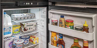 2019 KZ RV Sportsmen LE 250THLE Travel Trailer Toy Hauler Refrigerator