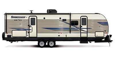 2019 KZ RV Sportsmen LE 281BHKLE Travel Trailer Exterior Side Profile Door