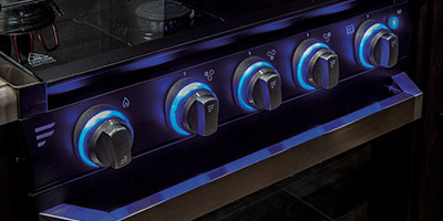 2019 KZ RV Sportsmen LE 281BHKLE Travel Trailer Stove Controls