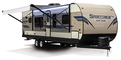 2019 KZ RV Sportsmen LE 291RKLE Travel Trailer Exterior Awning