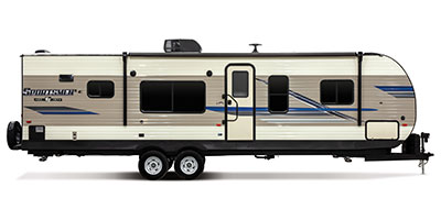2019 KZ RV Sportsmen LE 291RKLE Travel Trailer Exterior Side Profile Door Side