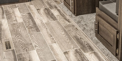 2019 KZ RV Sportsmen LE 291RKLE Travel Trailer Dinette Storage Closed