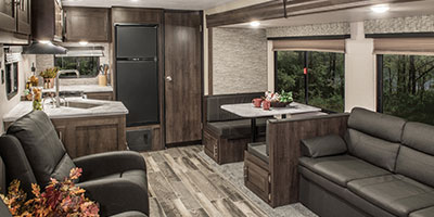 2019 KZ RV Sportsmen LE 291RKLE Travel Trailer Kitchen