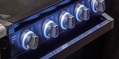 2019 KZ RV Sportsmen LE 291RKLE Travel Trailer Stove Controls