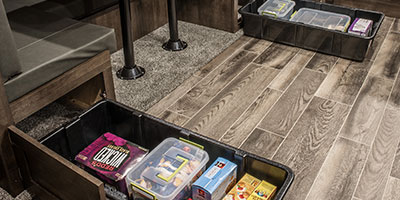 2019 KZ RV Sportsmen LE 291THLE Travel Trailer Toy Hauler Dinette Storage