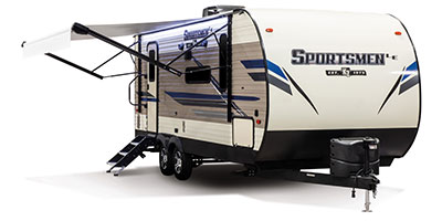 2020 KZ RV Sportsmen LE 200THLE Travel Trailer Toy Hauler Exterior Awning
