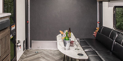 2020 KZ RV Sportsmen LE 200THLE Travel Trailer Toy Hauler Cargo Area Dinette