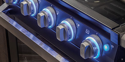 2020 KZ RV Sportsmen LE 200THLE Travel Trailer Toy Hauler Stove Controls