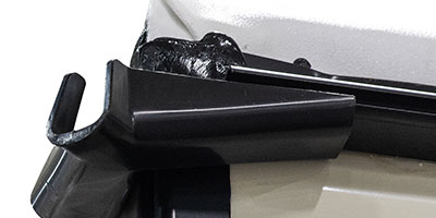 2020 KZ RV Sportsmen LE 281BHKLE Travel Trailer Exterior Rain Spout