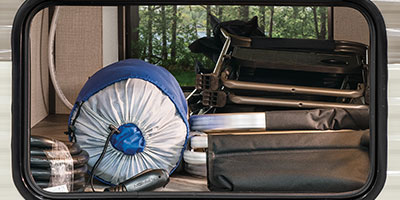 2020 KZ RV Sportsmen LE 301BHKLE Travel Trailer Exterior Pass Through Storage