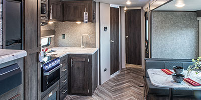 2020 KZ RV Sportsmen LE 333KBKLE Travel Trailer Kitchen
